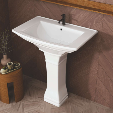WASH BASIN WITH PEDESTAL