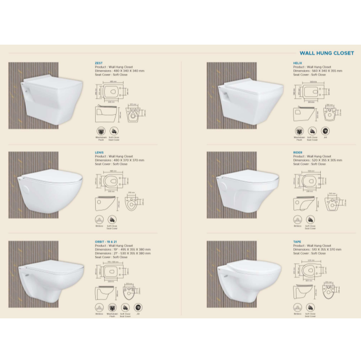 WALL HUNG CLOSEТ - 003