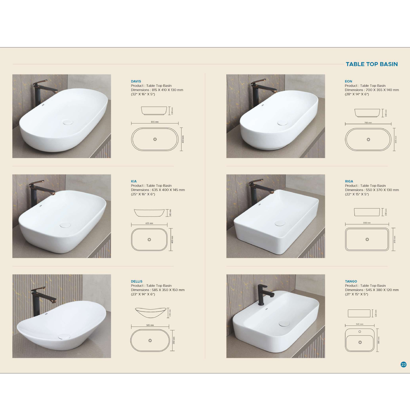 TABLE TOP BASIN - 001